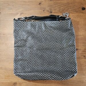 Gianni Segatta Made In Italy Ricamo Hobo Woven Leather Handmade Tote Bag